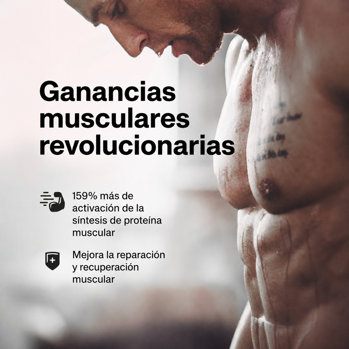 Beneficios de MuscleTech Muscle Peptide 185 para entrenamiento de fuerza
